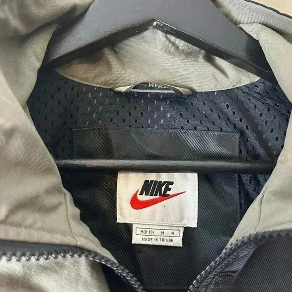 Vintage Nike Black Zip-up Light  Jacket Medium - Picture 3 of 6